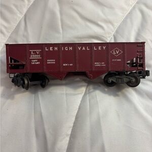 VINTAGE  LIONEL O GAUGE LEHIGH VALLEY COAL TENDER TRAIN CAR #6456